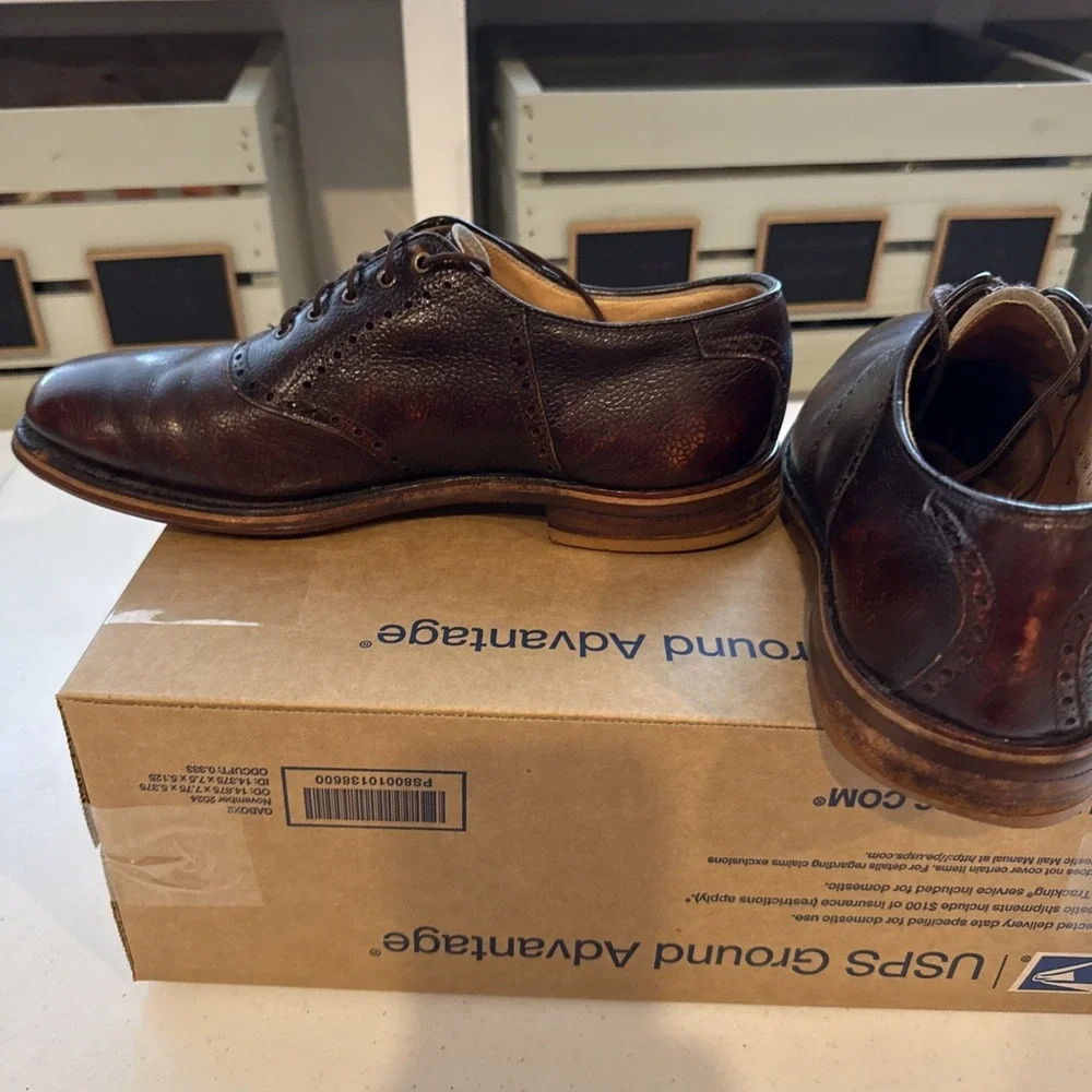 vintage alden shoes 993 Dark Brown Classic Sz 8.5